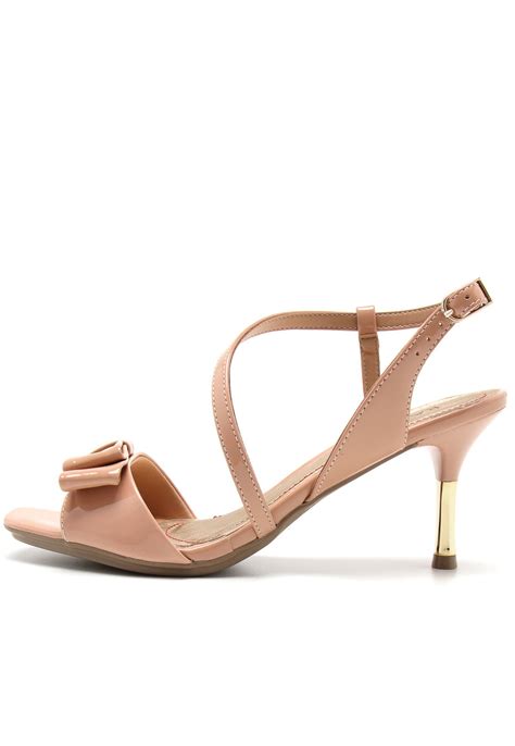 Sandália Ramarim Laço Nude Compre Agora Dafiti Brasil