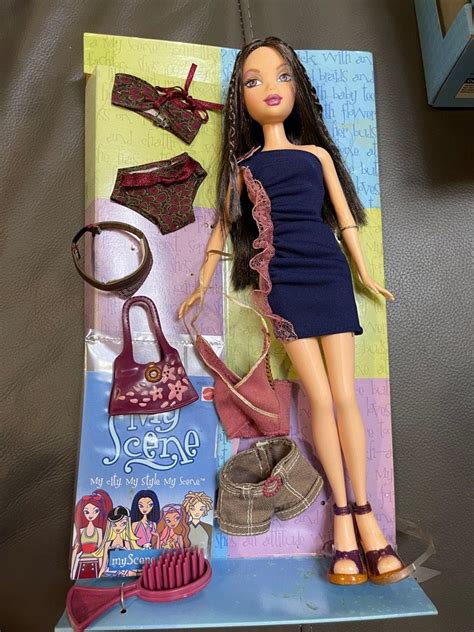 My Scene Nolee Doll Barbie Mattel Hobbies Toys Toys Games On