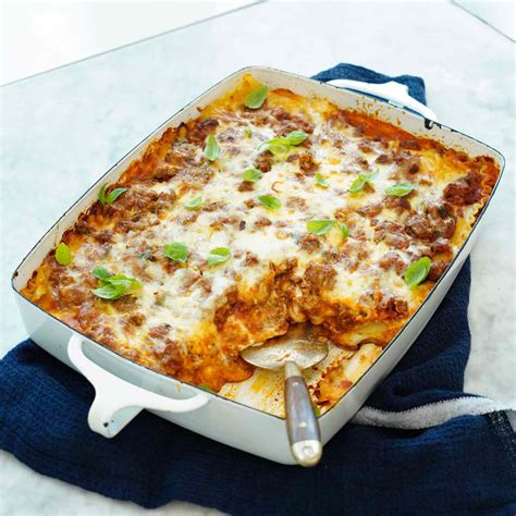 Best Lasagna with Ricotta Bechamel