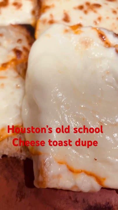 Houstons Cheese Toast Dupe Iykyk Yummy Madewithlove Houstons