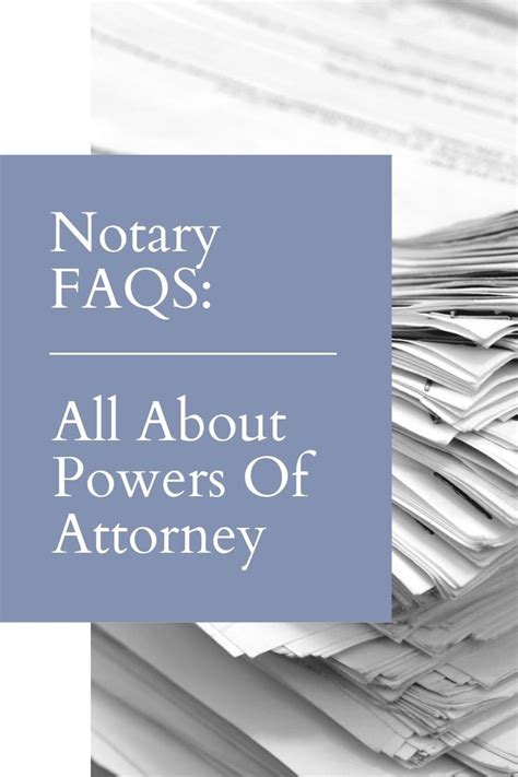 How To Notarize For A Signer Who Has Power Of Attorney In Notary