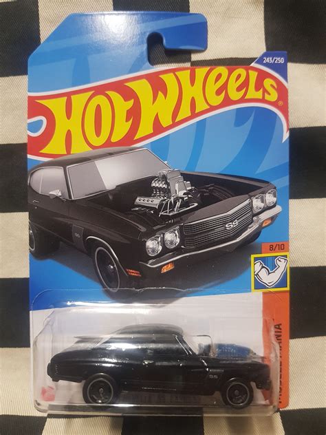 Hot Wheels Muscle Mania Chevelle Ss Express Black Htf