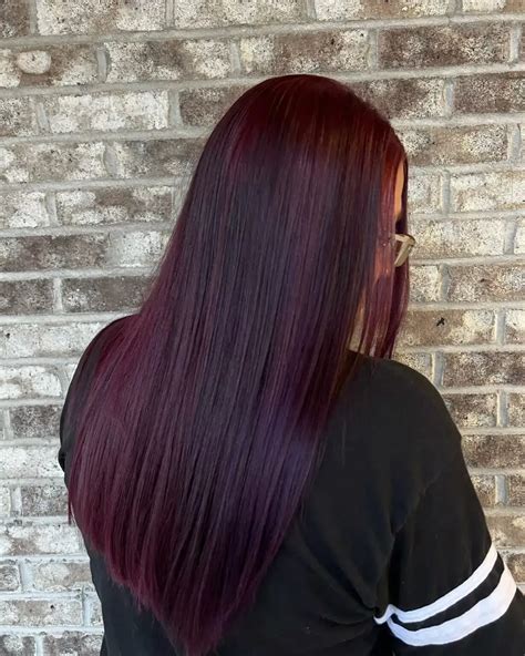 Gorgeous Ideas For Black Cherry Plum Hair Color In