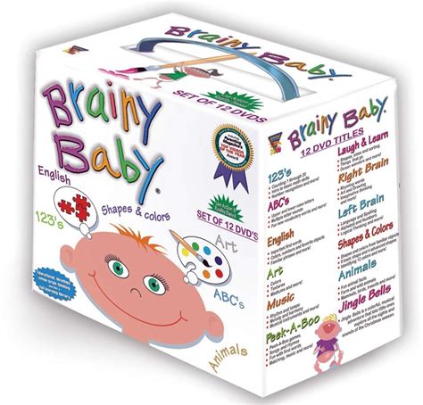 Brainy Baby Set Of 12 Dvds Price In India Buy Brainy Baby Set