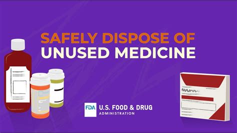 How To Safely Dispose Of Unused Or Expired Medicine Youtube