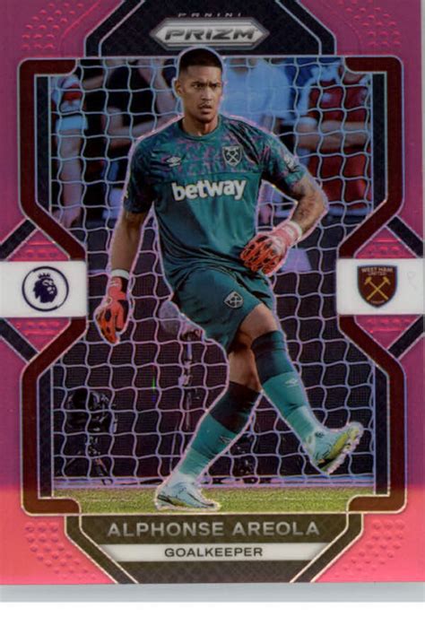 Panini Prizm English Premier League Prizms Pink Alphonse