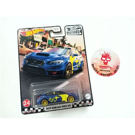 Hot Wheels Boulevard 2019 Subaru Wrx Sti Shopee Malaysia