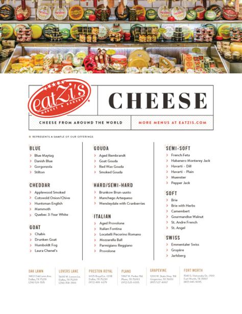 Cheese-Menu-2017-WebImage | Eatzi's Market & Bakery