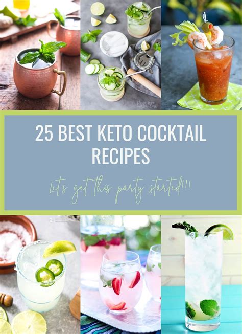 25 Best Keto Cocktail Recipes Low Carb I Breathe I M Hungry