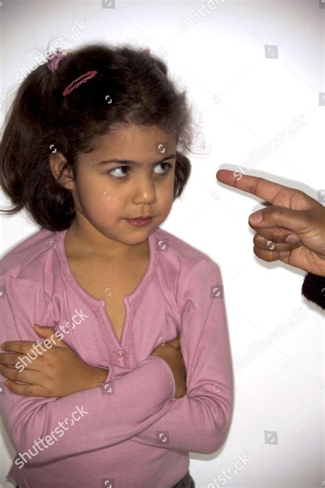 Model Released Young Girl Being Scolded Editorial Stock Photo - Stock Image | Shutterstock