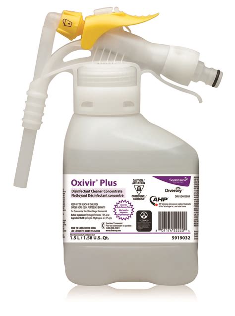 Oxivir Plus Désinfectant Concentré V To Inc