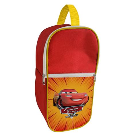 Brinde Porta Chuteiras Nylon Grande Tema Carros Disney Elo7