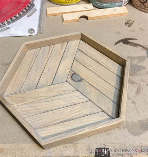 How To Make A Pallet Herringbone Serving Tray In Steps Artofit