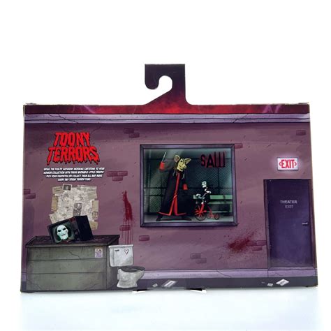 NECA Horror Toony Terrors Saw Jigsaw Killer Billy The Pupper 6