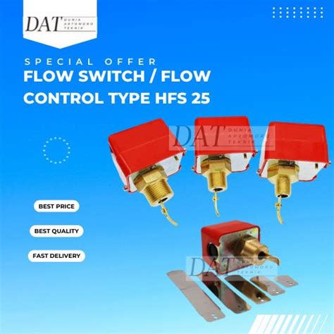 Jual Hfs Water Flow Control Flow Switch Size Inch Type Hfs