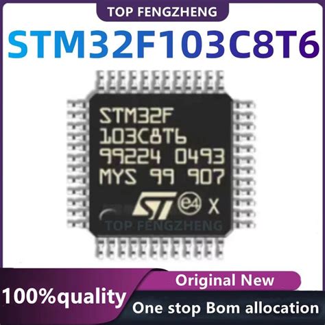 87z New Original Imported STM32F103C8T6 LQFP Single Chip Microcomputer