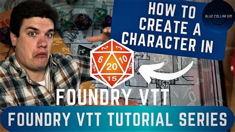 How Do I Make A Character In Foundry Vtt Foundry Vtt Tutorial Series