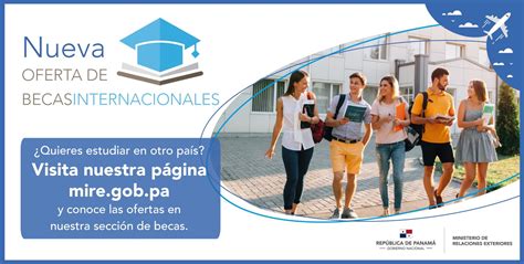 Cancillería de Panamá on Twitter BECAS INTERNACIONALES Quiéres