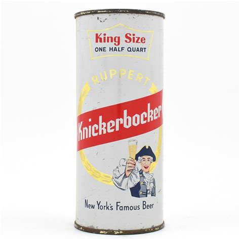 Lot Detail Ruppert Knickerbocker Beer Ounce Flat Top