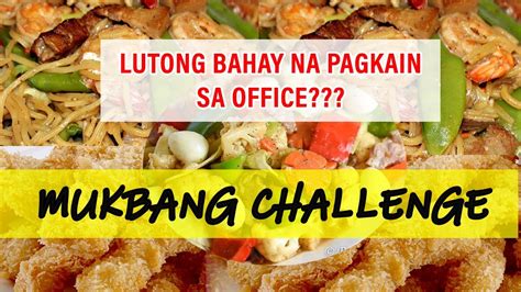 Mukbang Challenge Sa Office Lets Go Youtube