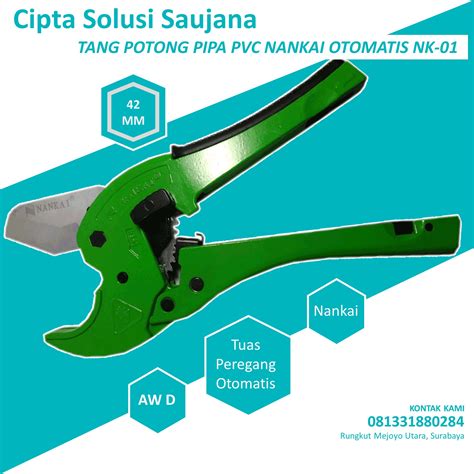 PIPE CUTTER NANKAI 42MM NK 01 ALAT POTONG PIPA AIR TANG POTONG PIPA