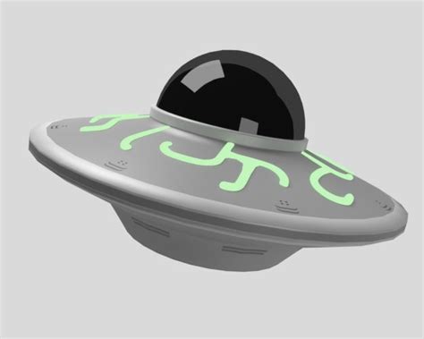 Alien spaceship 3D Model $10 - .blend - Free3D