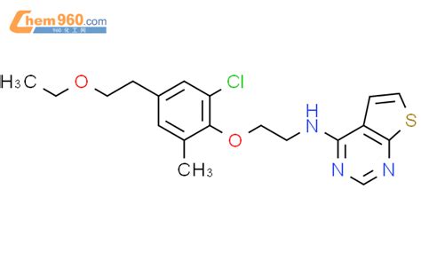 105741 66 0 Thieno 2 3 D Pyrimidin 4 Amine N 2 2 Chloro 4 2