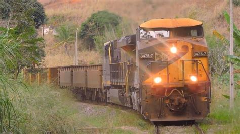 O Maior Trem Feito Pela Mrs Log Stica Em Velocidade M Xima Na Linha Do