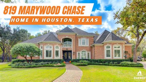 Houston Home For Sale With AMAZING Backyard 819 Marywood Chase YouTube