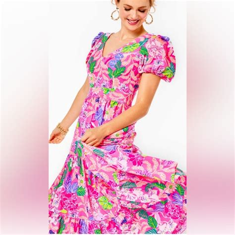 Lilly Pulitzer Dresses Lilly Pulitzer Grace Tiered Midi Dress