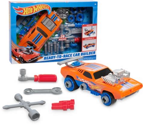 Hot Wheels Ready To Race Car Builder Set 1 Ct Kroger