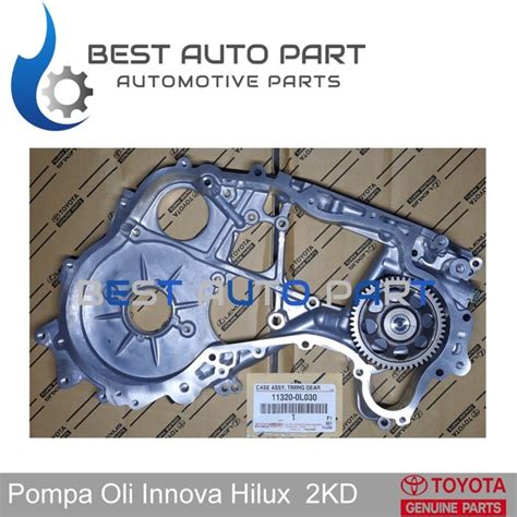 Jual Oil Pump Pompa Oli Timing Hilux Fortuner Innova Kd L