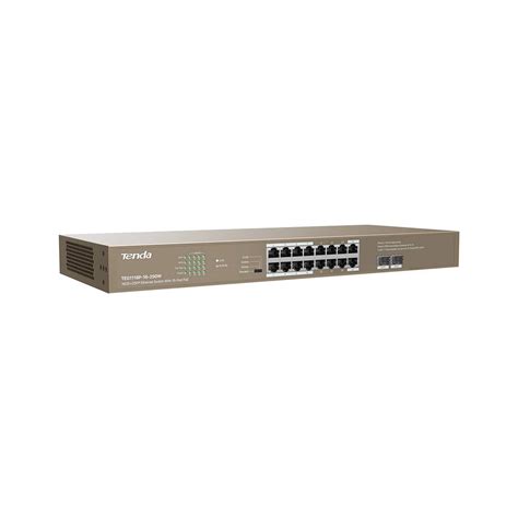 Tenda Teg P W Port Poe Port Gigabit Sfp Uplink Slots