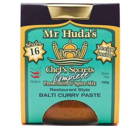 Mr Hudas Curry Pastes Roberts And Speight Wine Merchants And Delicatessen