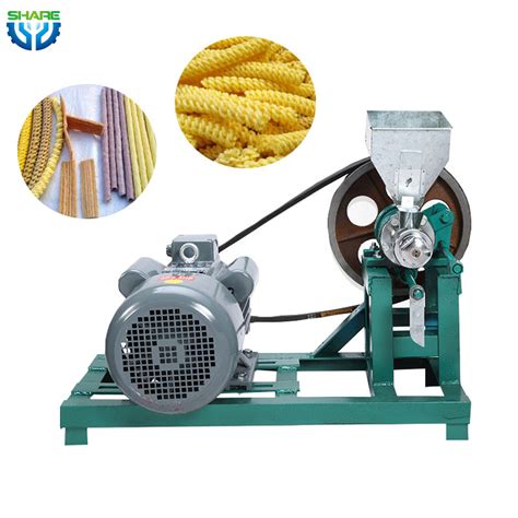 Small Corn Snack Food Extruder Machine Rice Puff Making Machine Corn