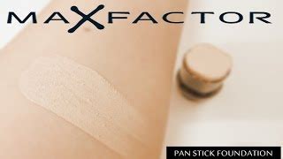 Max Factor Pan Stick Makeup Color Chart My Bios