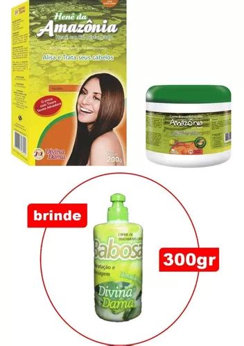 Hene Divina Dama Incolor Amazonia Em Po X Gr Creme