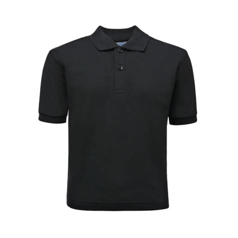 Plain Black Polo Shirt