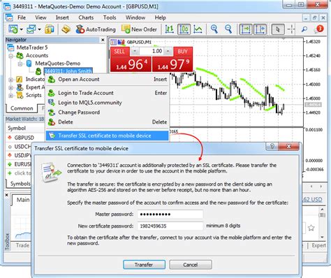 MetaTrader 5 IOS Build 1335 Account Migration From MetaTrader 4 And