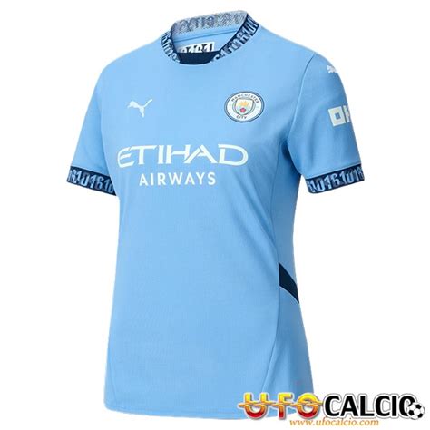 Nuova Maglie Calcio Manchester City Donna Prima 2024 2025 A Poco Prezzo