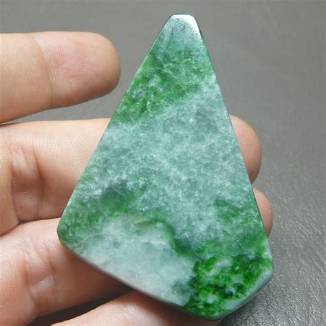 Raw Jadeite Jade Polished Slab Natural Burmese Grade A Etsy