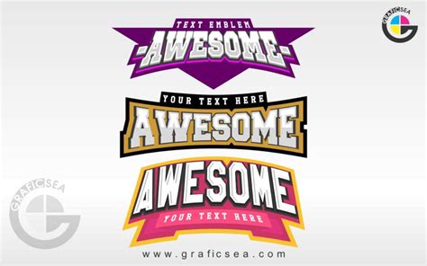 3 Creative Awesome Team Logo Idea CDR File Template Free Download ...