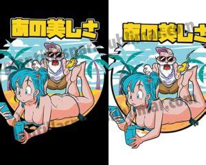 Roshi Bulma Vector Png Plantillas Para Sublimar