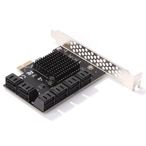 Sa J Pcie Adaptador Porta Pci Express X Para Sata Placa De