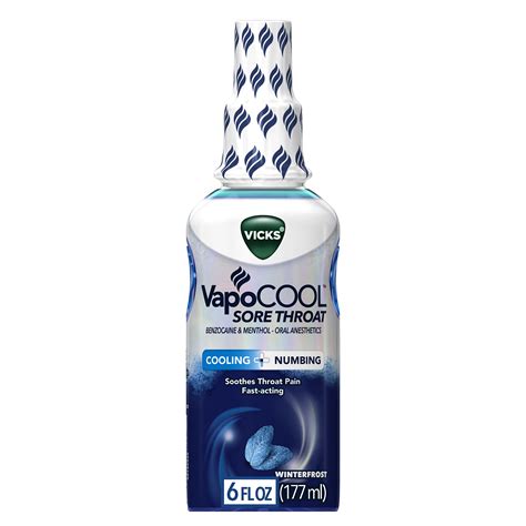 Buy Vicks Vapocool Sore Throat Spray Powerful Sore Throat Numbing