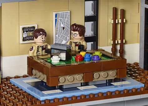 The LEGO Ghostbusters Firehouse HQ’s interiors are frighteningly beautiful