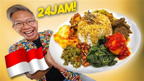 24 JAM MAKAN MAKANAN INDONESIA YouTube