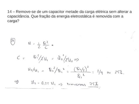 PPT Exercicios Capacitores DOKUMEN TIPS