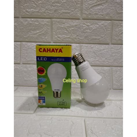 Jual Lampu Bohlam Led Cahaya Putih Bulb Bulat Garansi W W W W W