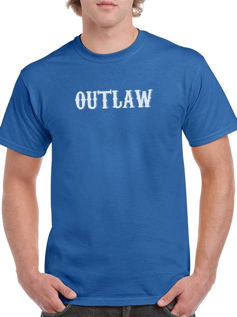 Outlaw T Shirt Men Smartprints Designs Male Small